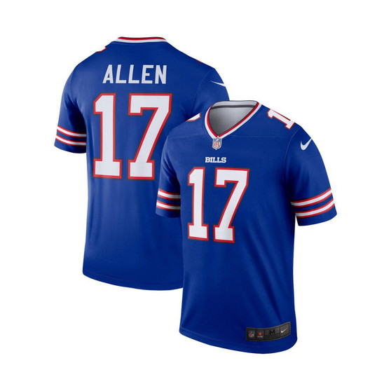 Men's Josh Allen Royal Buffalo Bills Legend Jersey