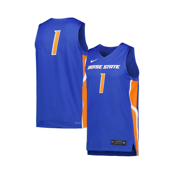 Men's Royal Boise State Broncos Replica Basketball Jersey