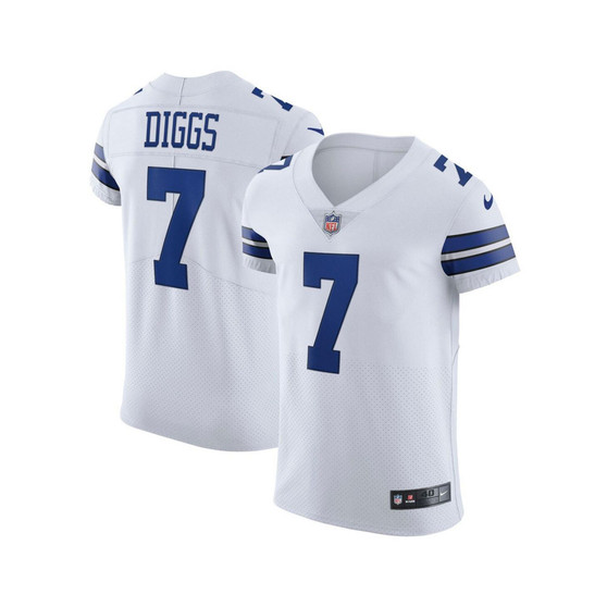 Men's Trevon Diggs White Dallas Cowboys Vapor Elite Jersey