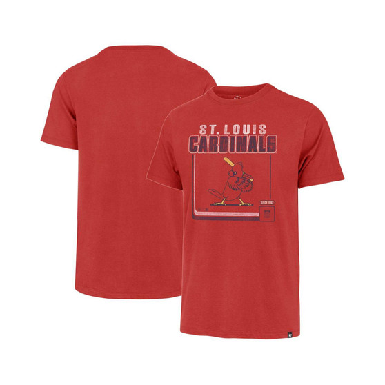 Men's Red St. Louis Cardinals Borderline Franklin T-shirt