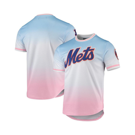 Men's Blue, Pink New York Mets Ombre T-shirt