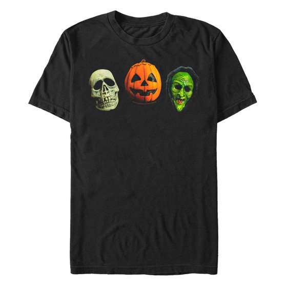 Halloween 3 Silver Masks Men's Short Sleeve T-shirt