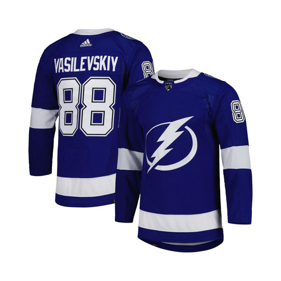 Men's Andrei Vasilevskiy Blue Tampa Bay Lightning Home Primegreen Authentic Pro Player Jersey