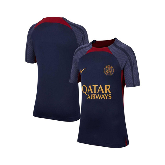 Big Boys and Girls Navy Paris Saint-Germain 2023/24 Strike Performance Top