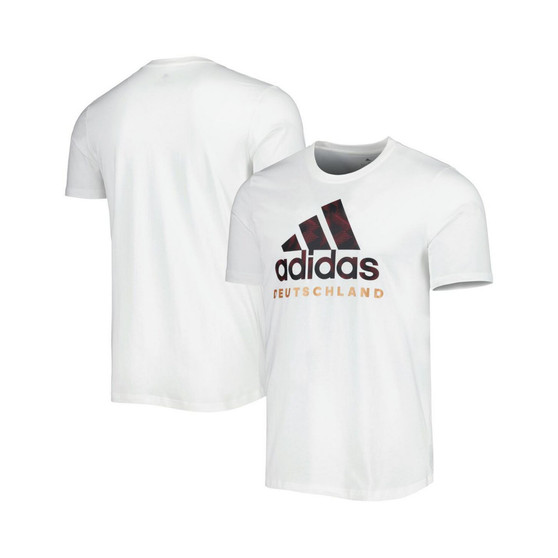 Men's White Germany National Team DNA Graphic T-shirt