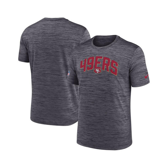 Men's Black San Francisco 49ers Velocity Athletic Stack Performance T-shirt