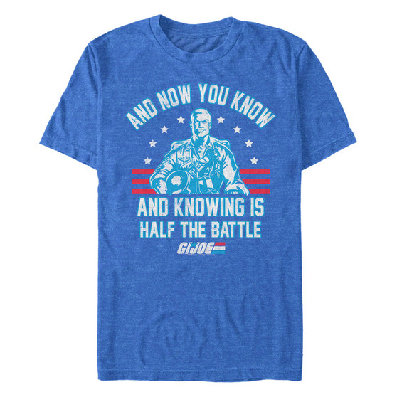 Men's G.I.Joe Knowing Is Half The Battle Short Sleeve T-Shirt