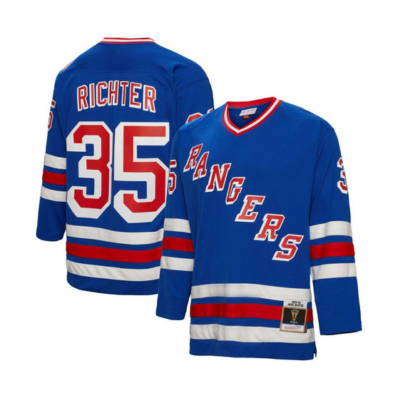 Men's Mike Richter Blue New York Rangers 1993 Blue Line Player Jersey