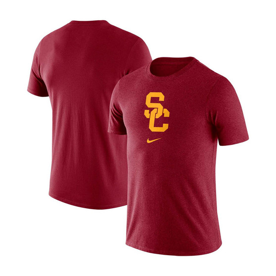 Men's Cardinal USC Trojans Essential Logo T-shirt