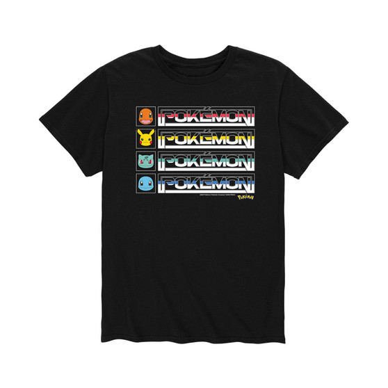 Men's Pokemon Video Game T-shirt