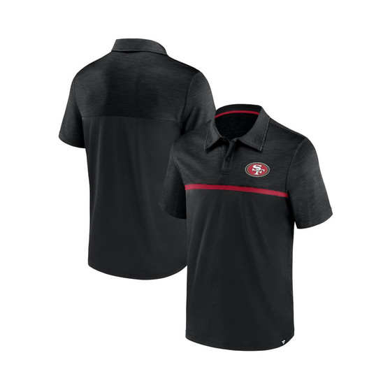 Men's Branded Black San Francisco 49ers Primary Polo Shirt