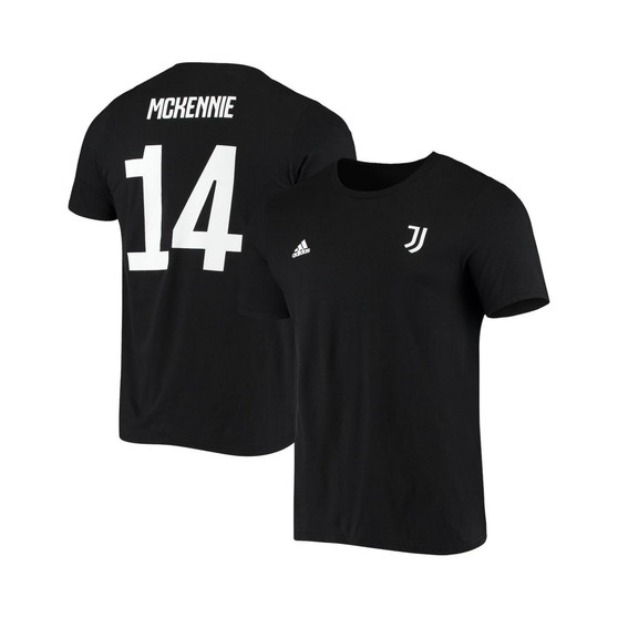 Men's Weston McKennie Black Juventus Amplifier Name and Number T-shirt