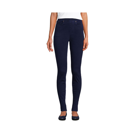 Women's Tall Starfish High Rise Pull On Knit Denim Skinny Jeans