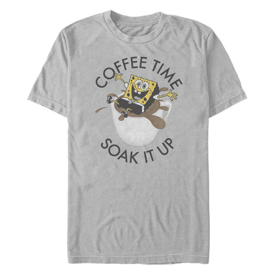 Men's Soak Up Coffee Short Sleeve Crew T-shirt