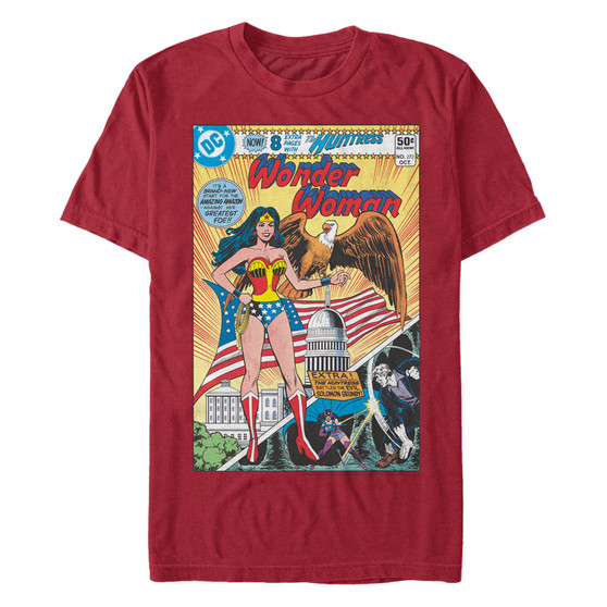 Men's Wonder Woman Wonder Woman Comic Short Sleeve T-shirt