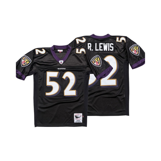Men's Ray Lewis Baltimore Ravens Replica Throwback Jersey