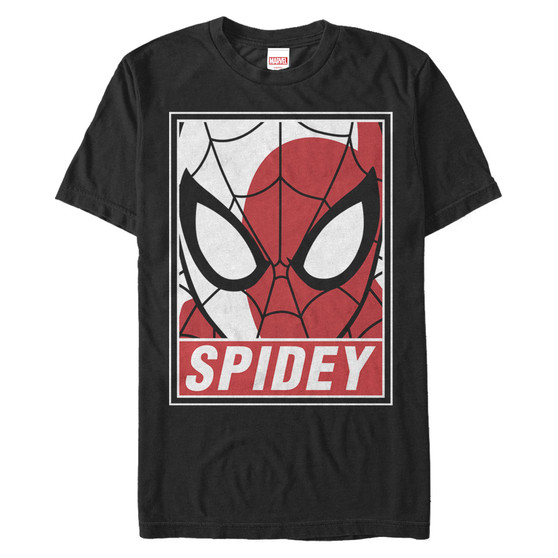 Marvel Men's Spider-Man Portrait Short Sleeve T-Shirt