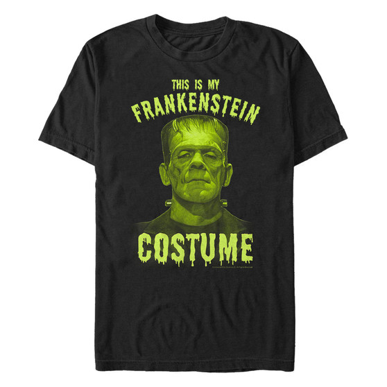Universal Monsters Frankenstein Costume Men's Short Sleeve T-shirt