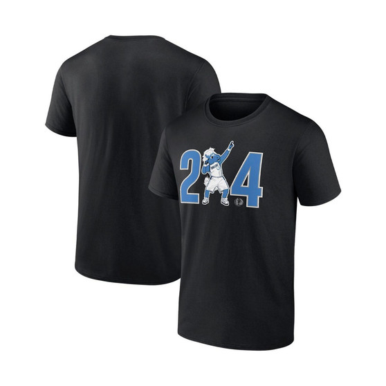 Men's Branded Black Dallas Mavericks Champ 214 Hometown Collection T-shirt