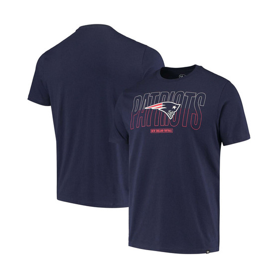 Men's Navy New England Patriots Split Squad Super Rival T-shirt