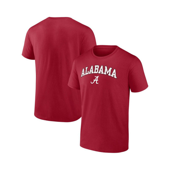 Men's Branded Crimson Alabama Crimson Tide Campus T-shirt