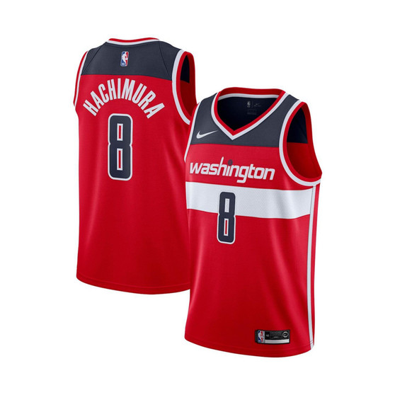 Men's Rui Hachimura Red Washington Wizards 2019/2020 Swingman Jersey - Icon Edition