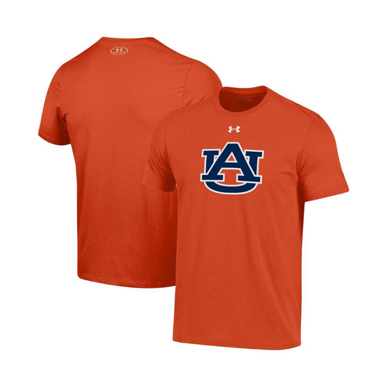 Men's Orange Auburn Tigers School Logo Performance Cotton T-shirt