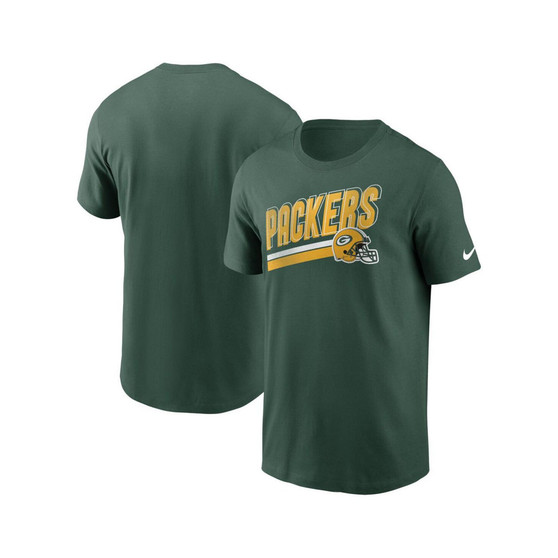 Men's Green Green Bay Packers Essential Blitz Lockup T-shirt