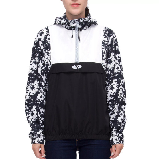 Women's Mesh Lined Pullover Anorak Track Jacket Windbreaker, up to 2XL