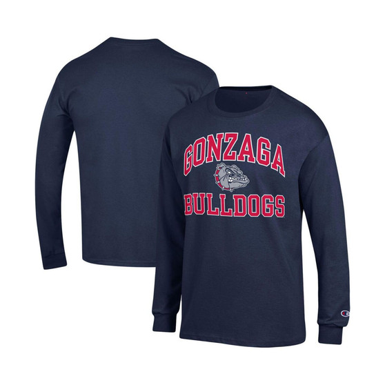Men's Navy Gonzaga Bulldogs High Motor Long Sleeve T-shirt