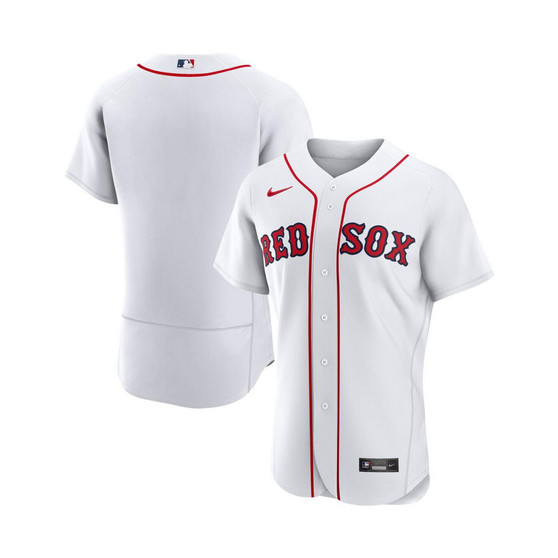 Men's White Boston Red Sox Home Authentic Team Jersey