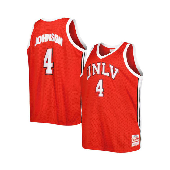 Men's Larry Johnson Scarlet UNLV Rebels Big and Tall Swingman Jersey