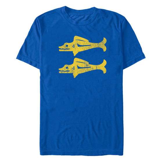 Men's Nickelodeon Legends of the Hidden Temple Double Barracuda Short Sleeve T-Shirt