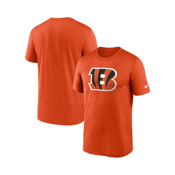 Men's Orange Cincinnati Bengals Legend Logo Performance T-shirt