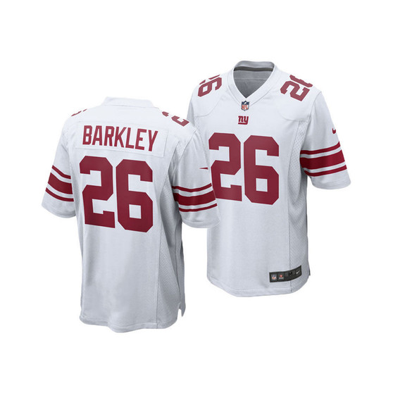 Men's Saquon Barkley New York Giants Game Jersey