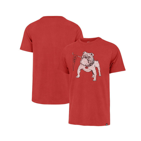Men's Red Georgia Bulldogs Premier Franklin Logo T-shirt