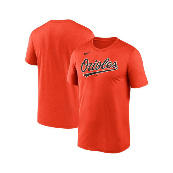 Men's Orange Baltimore Orioles New Legend Wordmark T-shirt