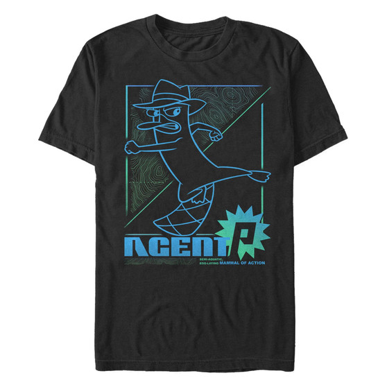 Men's Phineas and Ferb Mammal of Action Short Sleeve T-shirt