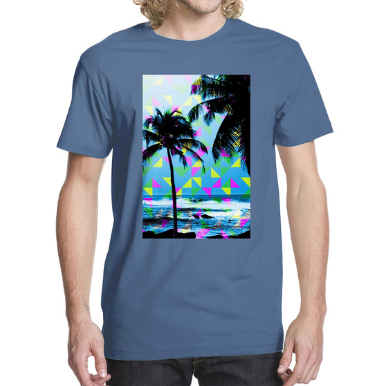 Men's Triangle Tropic Graphic T-shirt