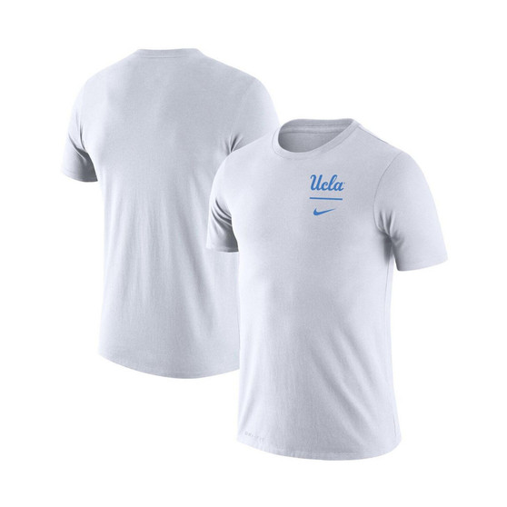 Men's White UCLA Bruins Logo Stack Legend Performance T-shirt