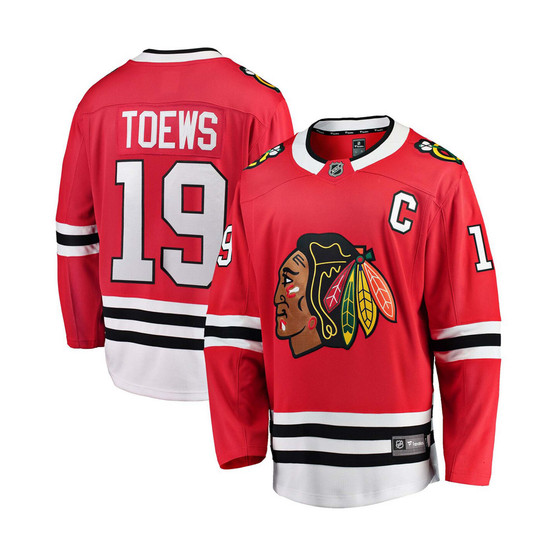 Men's Jonathan Toews Red Chicago Blackhawks Breakaway Player Jersey