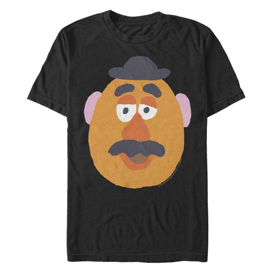 Men's Mr. Potato Big Face Short Sleeve Crew T-shirt