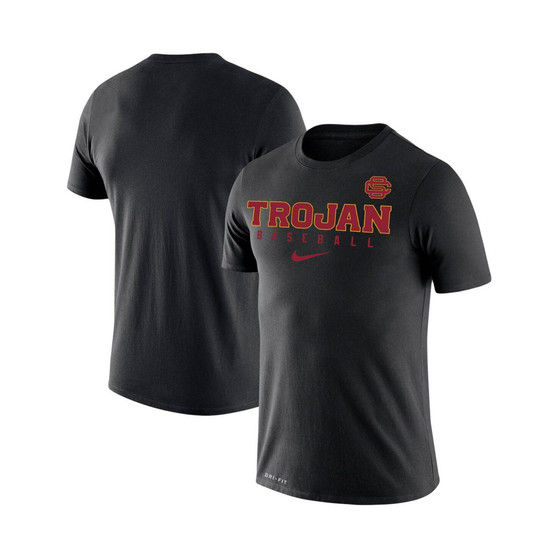 Men's Black Usc Trojans Baseball Legend Performance T-shirt