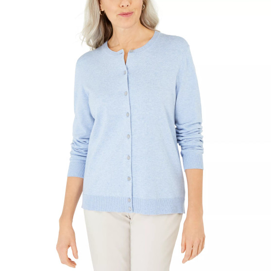Crew-Neck Cardigan, Created for Macy's