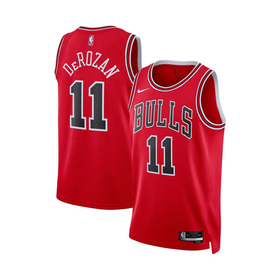 Men's and Women's Demar Derozan Red Chicago Bulls 2022/23 Swingman Jersey - Icon Edition