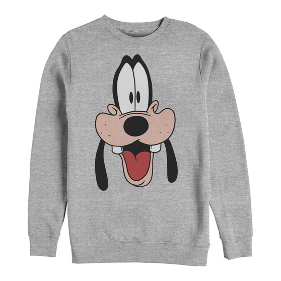 Men's Goofy Dad Big Face Long Sleeve T-Shirt