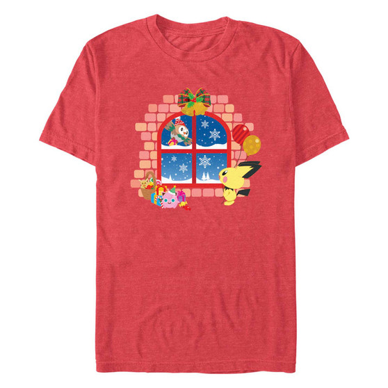 Men's Winter Window Short Sleeve T-shirt