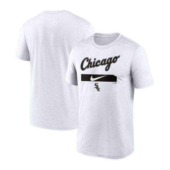 Men's White Chicago White Sox City Legend Practice Performance T-shirt