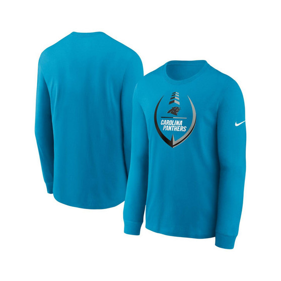 Men's Blue Carolina Panthers Icon Legend Long Sleeve T-shirt