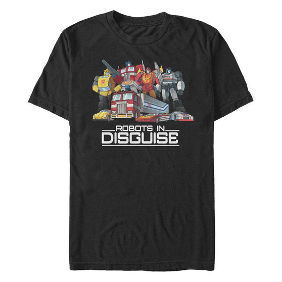 Men's Robots in Disguise Short Sleeve Crew T-shirt